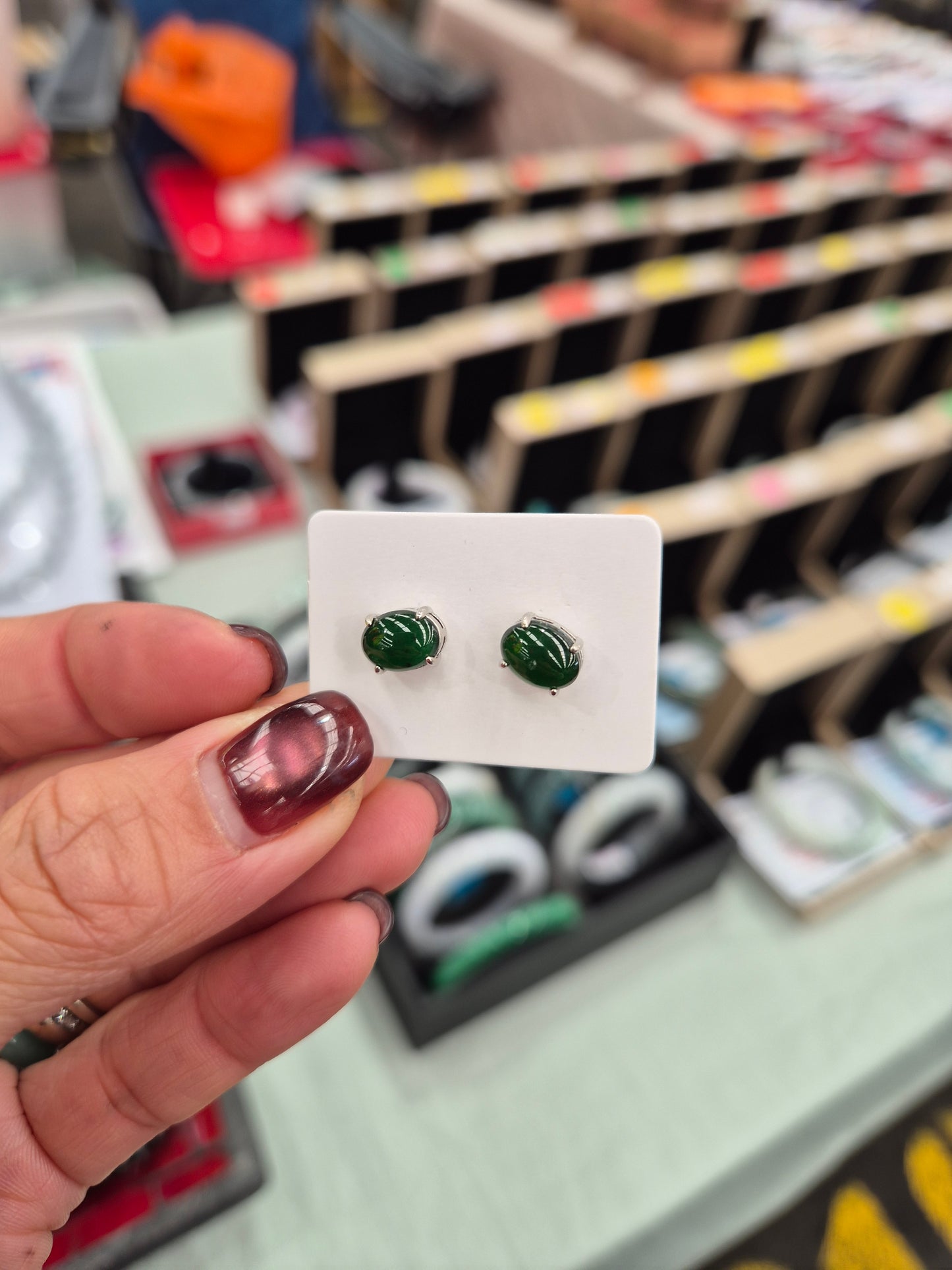 Jadeite Earings