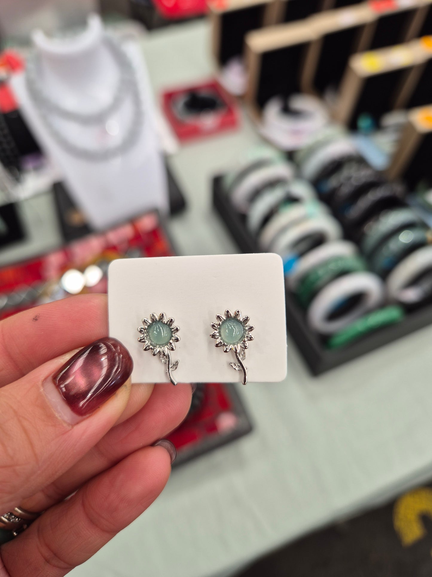 Jadeite Earings