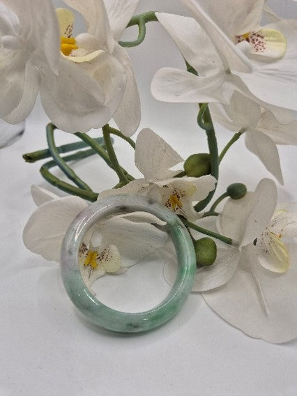 Emerald Dawn Jadeite Bangle #015