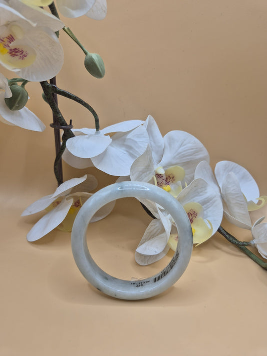 Glacier Whisper Jade Bangle #092