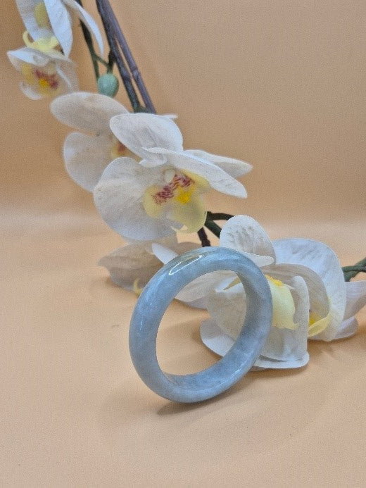 #055 - Soul Loop Jadeite Bangle -51mm