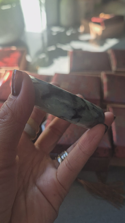 Midnight Jade Bangle 58.3mm