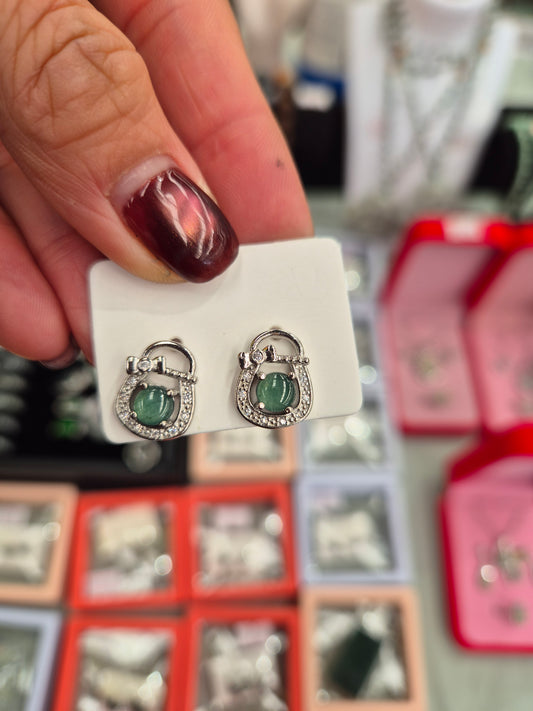 Jadeite Earings