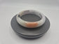 “Sunrise Blossom” Burmese Jadeite Bangle 58mm