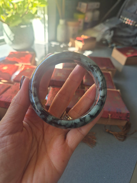 Midnight Jade Bangle 58.3mm