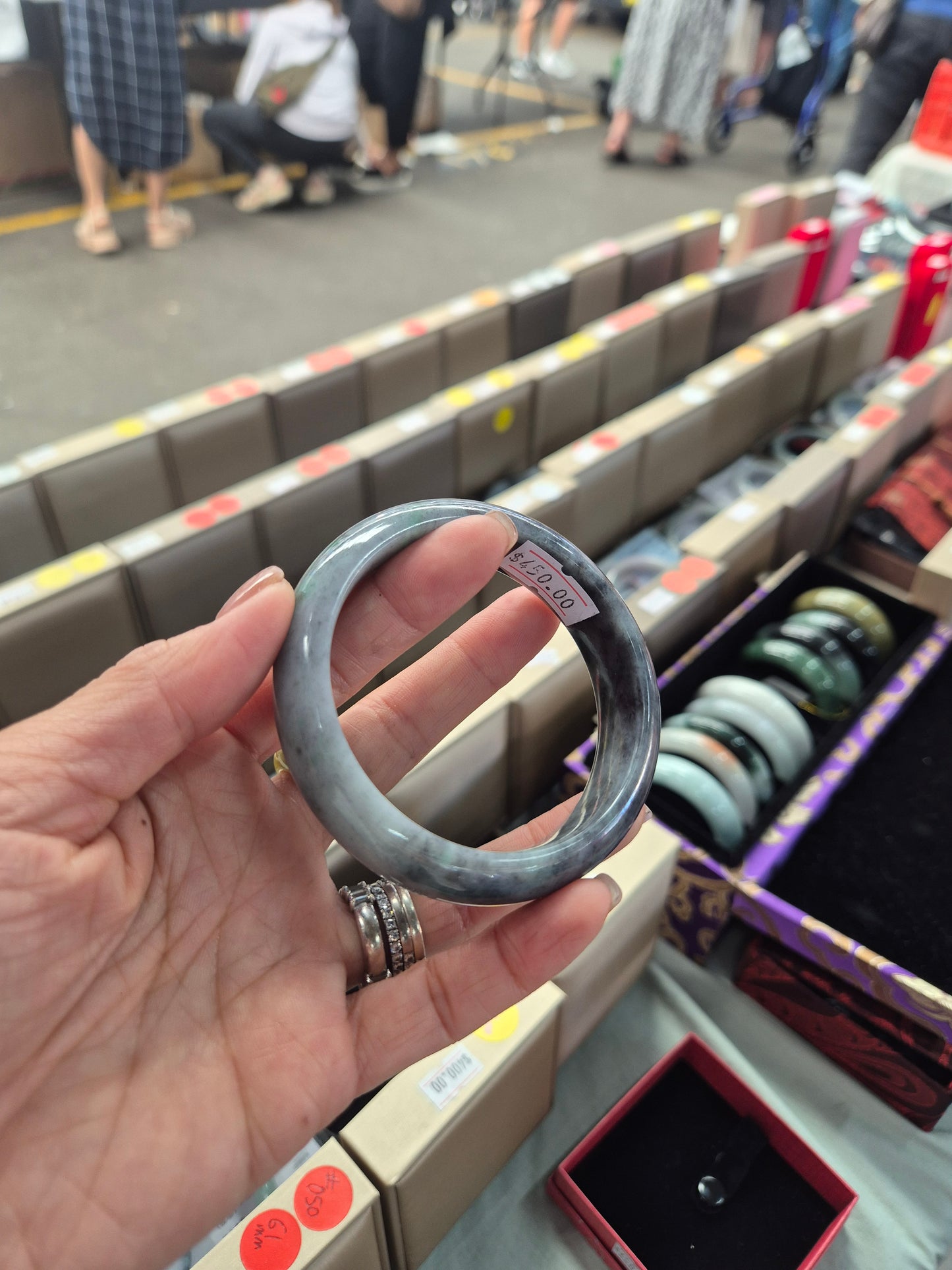 The Emerald Mist Jadeite Bangle 58mm