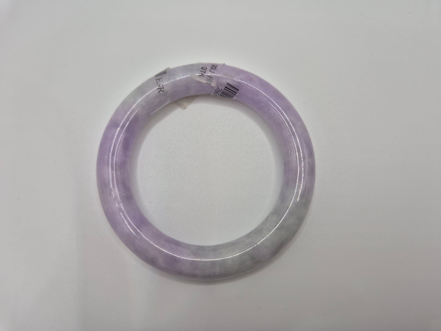 Lavender Whisper Jade Bangle 54.5mm