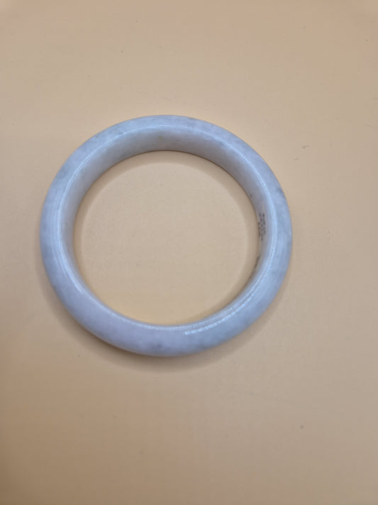 #096 - Lilac Mist Jade Bangle - 59mm