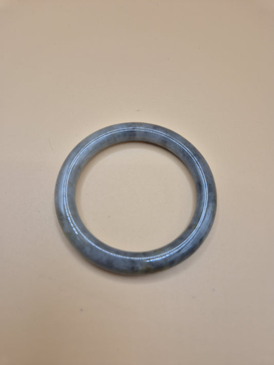 #094 - Stormpetal Jade Bangle - 49mm